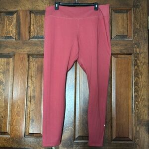 Pink/red Nike leggings